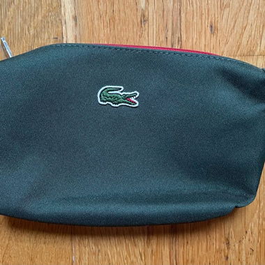 Genuine Lacoste Pouch, perfect condition!