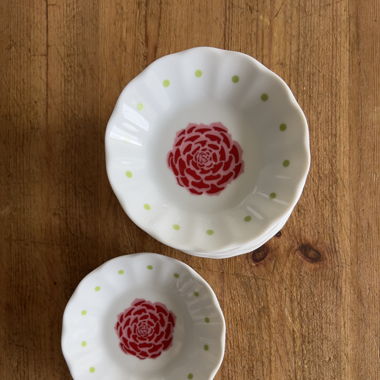 Porcelain Turkish Tea SAUCERS (set of 10)