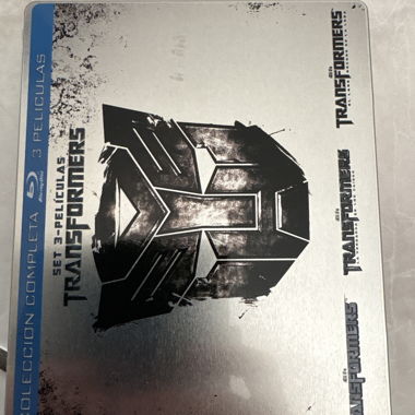 Transformers trilogy Blu-ray steelbook