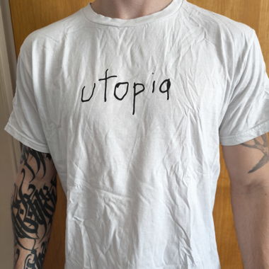 T-shirt bianca Utopia Cactus Jack