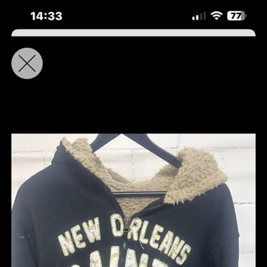 NFL Warm NO Saints Jacket