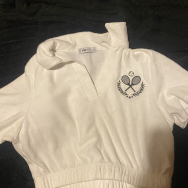 FB Sister Tennis Crop Polo S