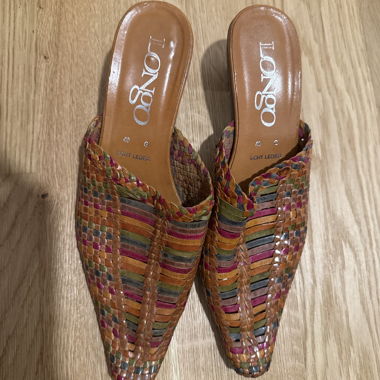 Mules in pelle di LONGO