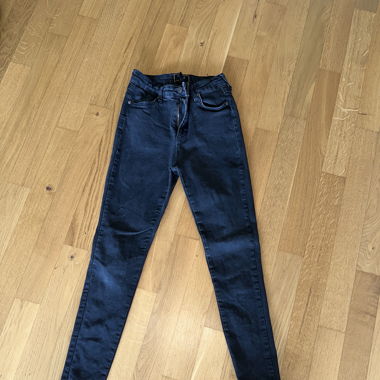 Jeanshose schwarz