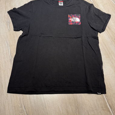 The North Face Box Logo "Lava" Tshirt