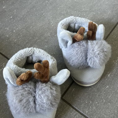 Chaussons en peluche pour enfants