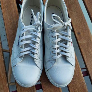 Superga 2790 Leather Platform Sneakers EU39