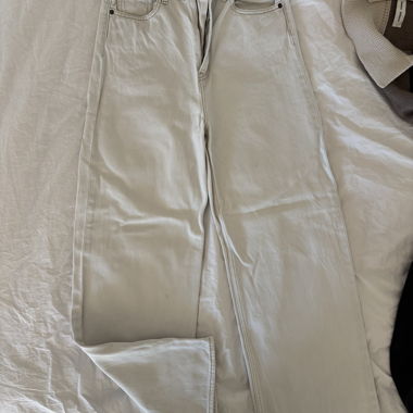 Jeans crema larghi Levi’s