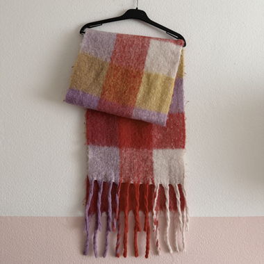 Checked Scarf