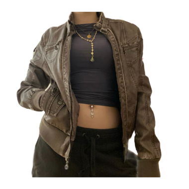 leather jacket