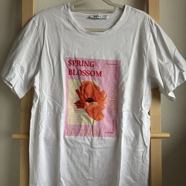 Camicia oversize stampata
