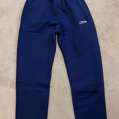 Cusbclo Open Leg Jogger Navy Blue