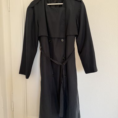 Trench H&M grigio petrolio EUR 36