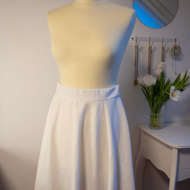 White Mini Skirt