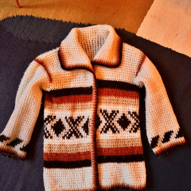 Handmade wool jacket