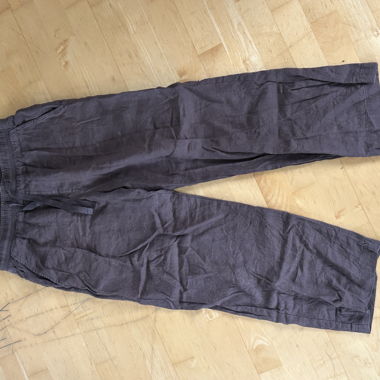 Pantalon en lin Pull&Bear d'été