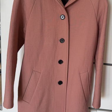 Manteau COS 100% laine rose 