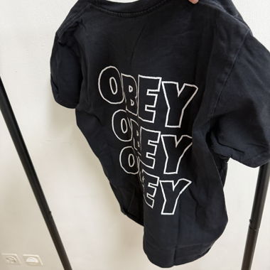 OBEY T-Shirt schwarz