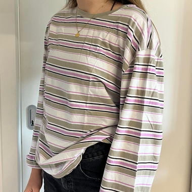 Longsleeve gestreift, Weekday