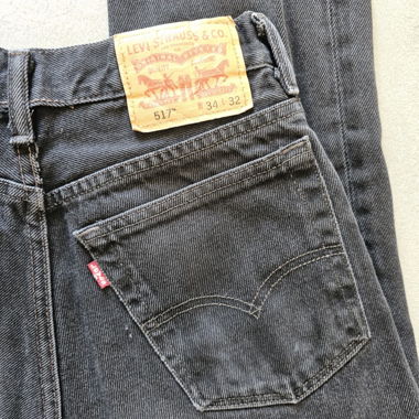 Black Levi's 517 Jeans