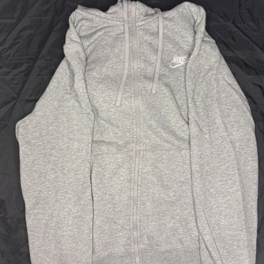 Giacca felpa con cappuccio Sportswear Club - Grey Heather