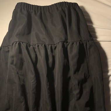 jupe maxi cousue main