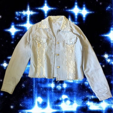 Light Blue Vintage Denim Jacket