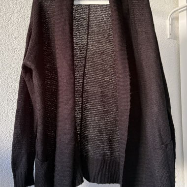 Cardigan long noir 
