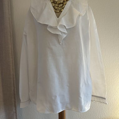 White Cotton Blouse