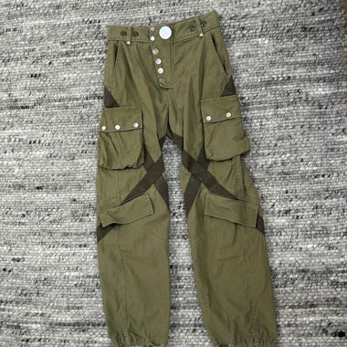 Pantalon cargo kaki Alexander W.