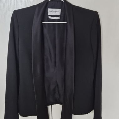 YSL Black Smoking Blazer