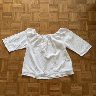 Weisse Bluse 