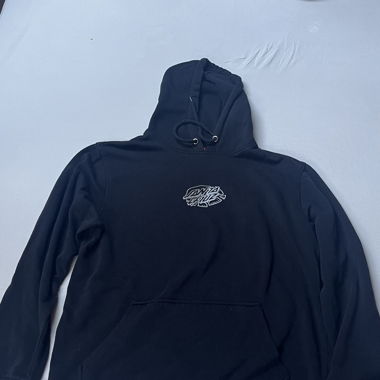 Sweat à capuche Santa Cruz noir