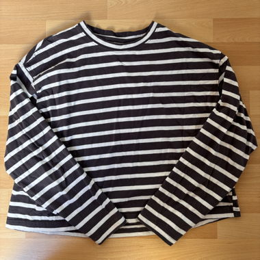 Striped Pull&Bear Long-Sleeve Shirt