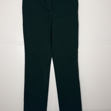 Pantaloni casual slim verde scuro