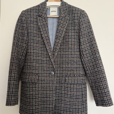 Sandro tweed blazer