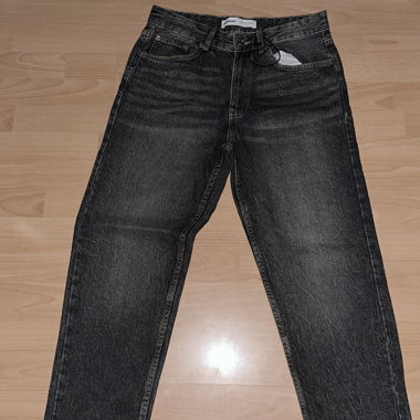 Schwarze Bershka Jeans