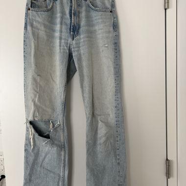 Zara Destroyed Jeans