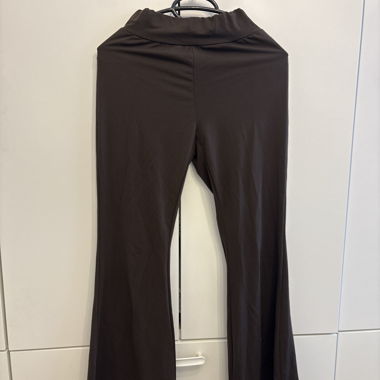 Braune Schlaghosen im Casual-Stil