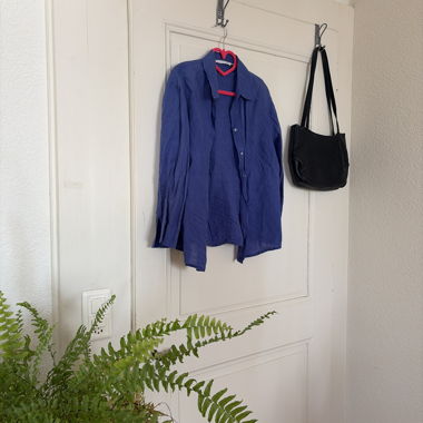 Blaues Hemd PennyBlack (reines Leinen)