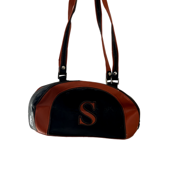 Black /Orange Shoulder Bag