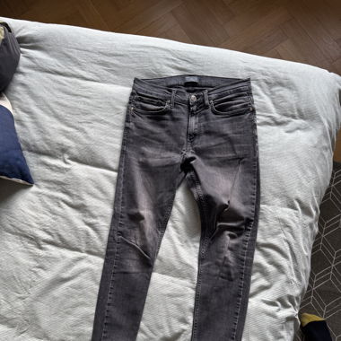 Slim grey jeans Zara 38