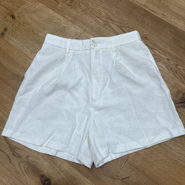 Shorts blancs en tissu