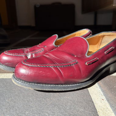 Berkwick Red Loafers