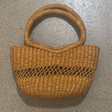 Sac panier fait main du Ghana
