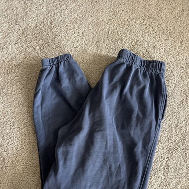 Blue sweatpants 
