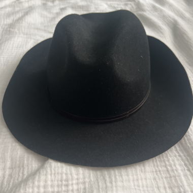Schwarzer Filzhut