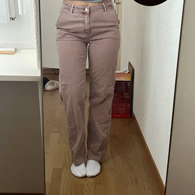 Pink cargo pants