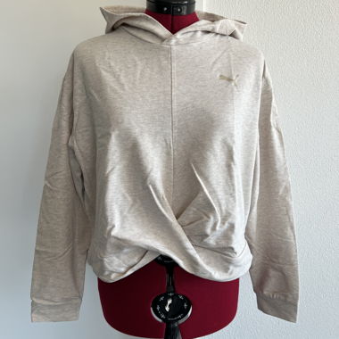 sweat à capuche court