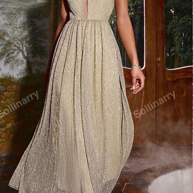 Long dress glitter